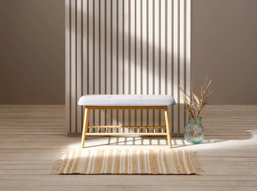 Vloerkleed KILDEURT 65x120 naturel