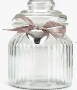 Voorraadpot BAUGI Ø11xH15cm met deksel