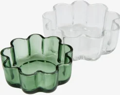 Voorraadpot SKOGSBY Ø7+Ø9 glas 2 stuks