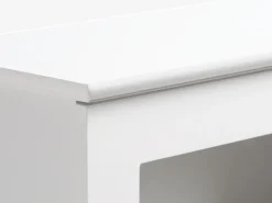 Wandkast MALLING 1 glazen deur wit