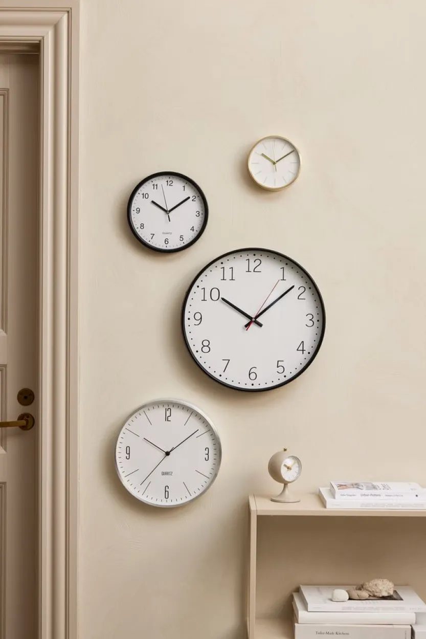 Wandklok TOBIAS Ø41cm stil uurwerk