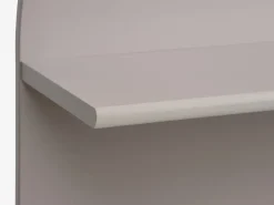 Wandplank ALKEN 3 schappen warmgrijs