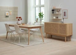 Wandplank HEJLSMINDE 3 schappen wit/naturel