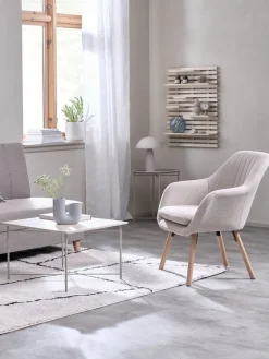 Wandplank KETTINGE 6 schappen naturel