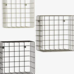 Wandplank STENUM beige/bruin/donkerbruin 3 stuks