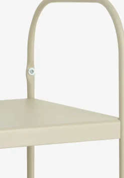 Wandplank VANDRUP 6 schappen beige