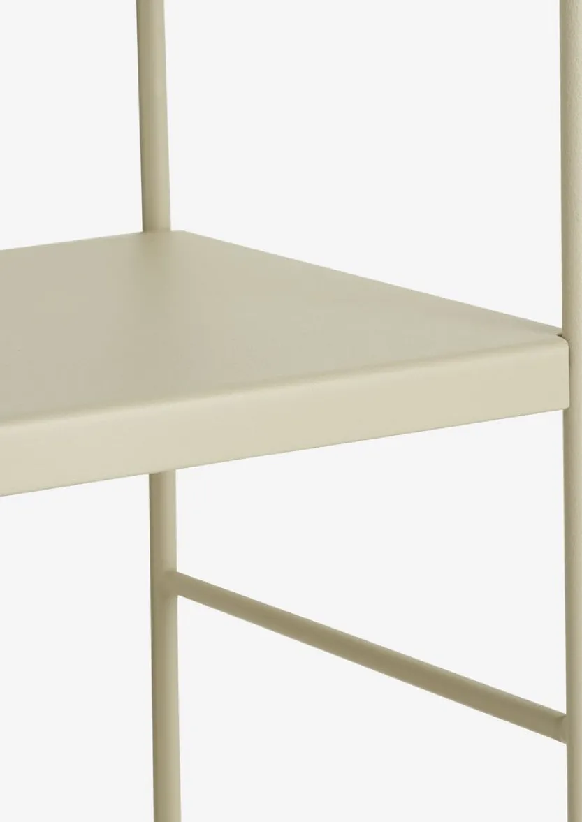 Wandplank VANDRUP 6 schappen beige