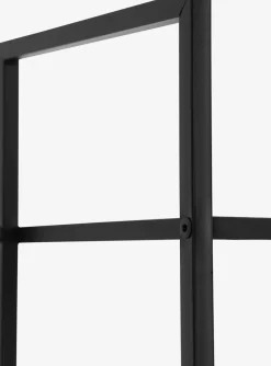 Wandrek ASTRUP 6 schappen zwart