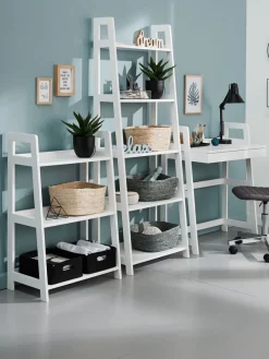 Wandrek HERNING 3 schappen wit