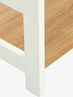 Wandrek INTRUP 6 schappen wit/eiken