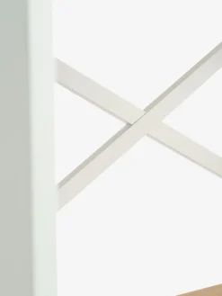 Wandrek INTRUP 6 schappen wit/eiken