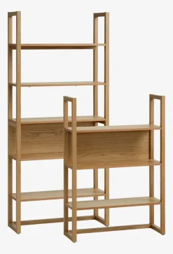 Wandrek RY 5 schappen eiken