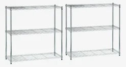 Wandrek VINDINGE 6 schappen chroom