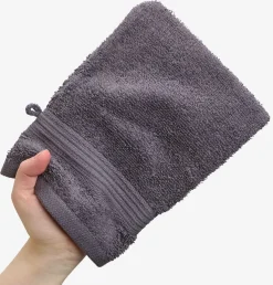 Washand KARLSTAD 15x20 donkergrijs