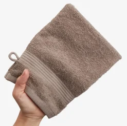 Washandje KARLSTAD 15x20 bruin