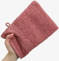 Washandje UPPSALA 14x20 roze