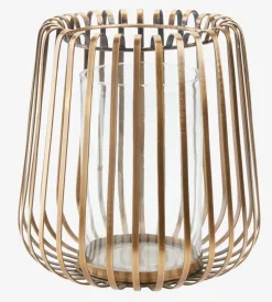 Windlicht FENJA Ø25xH26cm antiek brons