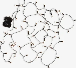 XMAS LED lichtsnoer KRANS L490cm 50LED en timer