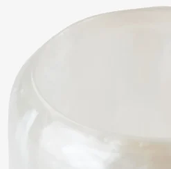 Zeepdispenser LISTERBY wit parelmoer effect