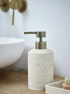 Zeepdispenser TORUP beige steen