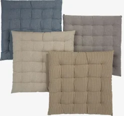 Zitkussen ELVESNELLE 40x40x4 beige