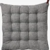 Zitkussen MATORN 40x40x5 lichtgrijs
