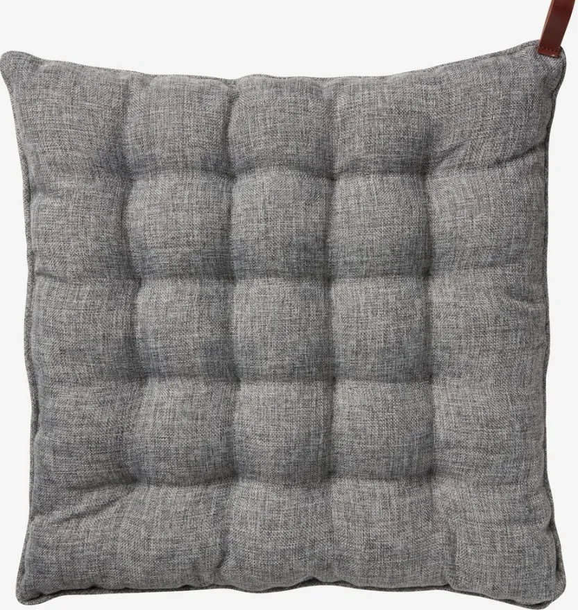 Zitkussen MATORN 40x40x5 lichtgrijs