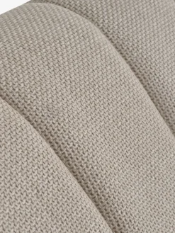 2,5-zitsbank EGEDAL beige stof/eiken kleur