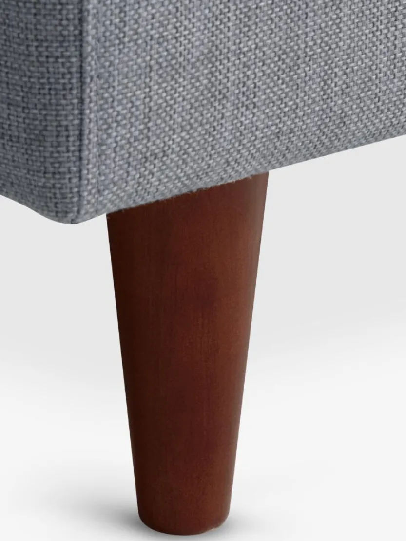 2-zitsbank GEDVED lichtgrijs