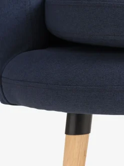 3-zitsbank GISTRUP donkerblauwe stof