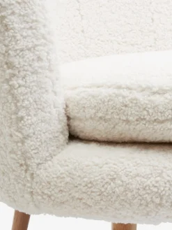 2-zitsbank GISTRUP off-white teddy