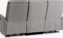 3-zitsbank VONSILD elektrisch lichtgrijs