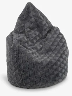 Zitzak SNEKKERSTEN 60x90x60 grijs