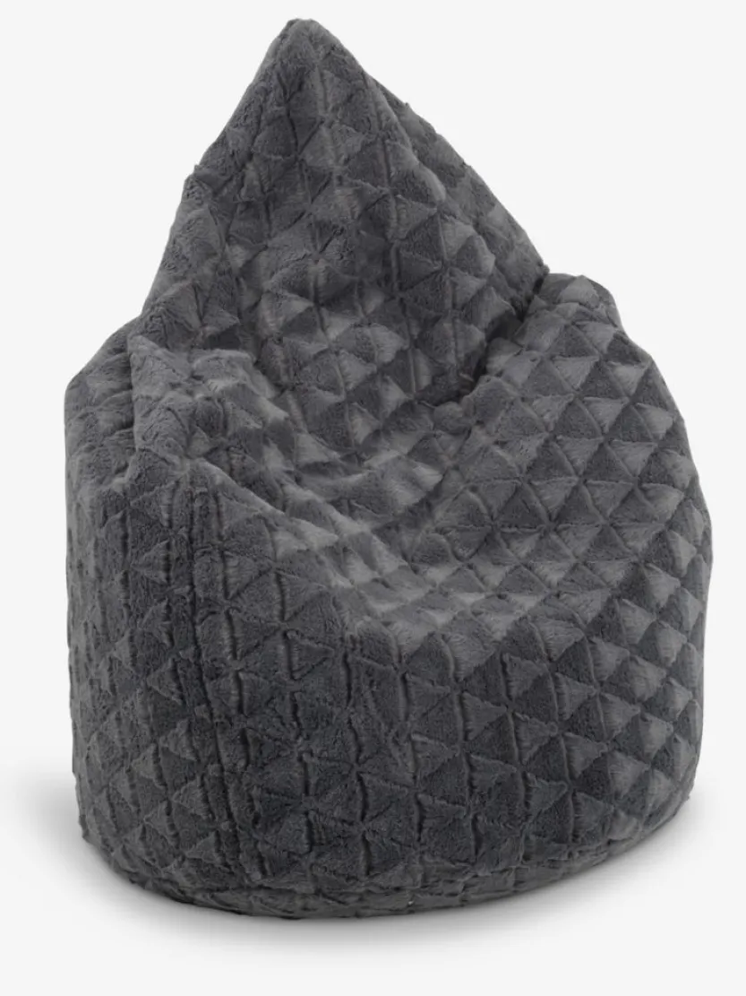 Zitzak SNEKKERSTEN 60x90x60 grijs